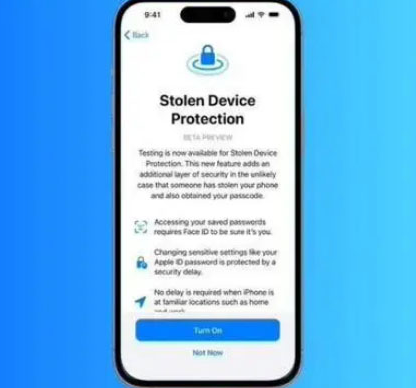 黔南苹果授权维修店分享被盗设备保护功能开启方法 