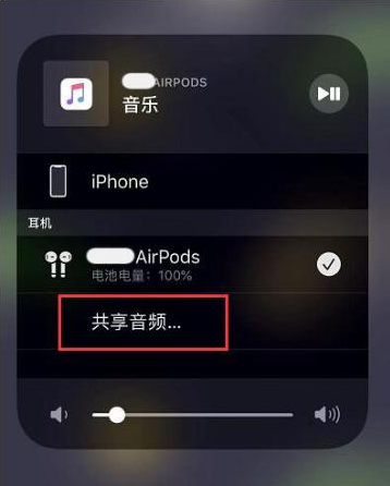 黔南苹果14音频维修点分享iPhone14音频共享设置方法 