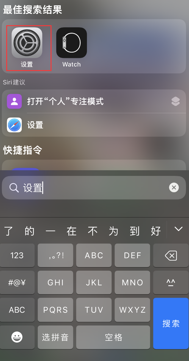 黔南苹果手机维修分享：iPhone 找不到“设置”或“App Store”怎么办？ 