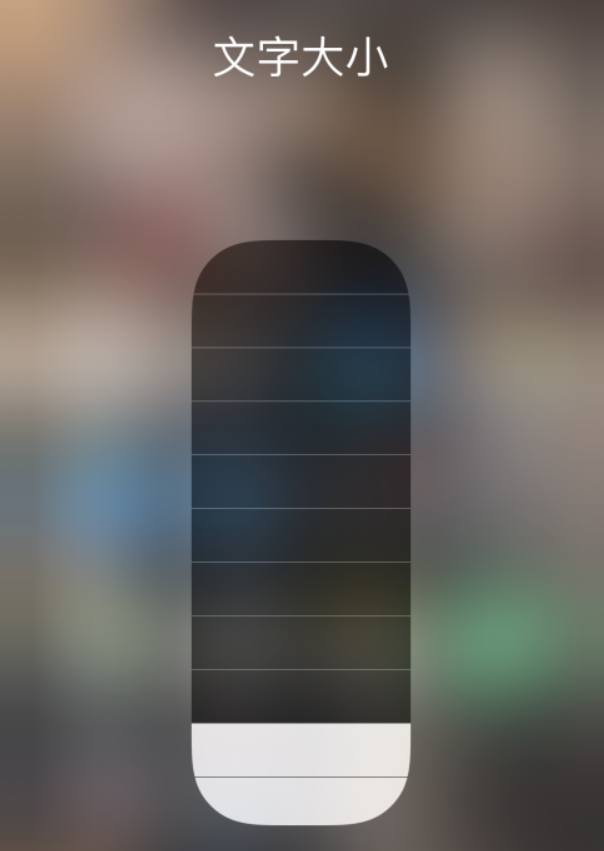 黔南苹果手机维修分享小技巧：在 iPhone 控制中心快速调节字体大小 