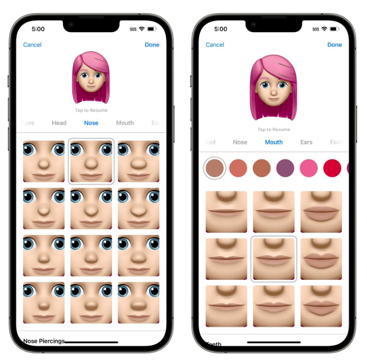 黔南苹果手机维修分享​iOS 16中的拟我表情有了哪些变化和升级 