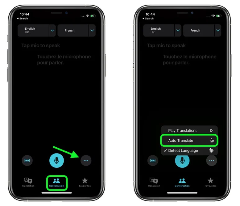 黔南苹果手机维修分享iOS 15 “翻译” App 新改进 