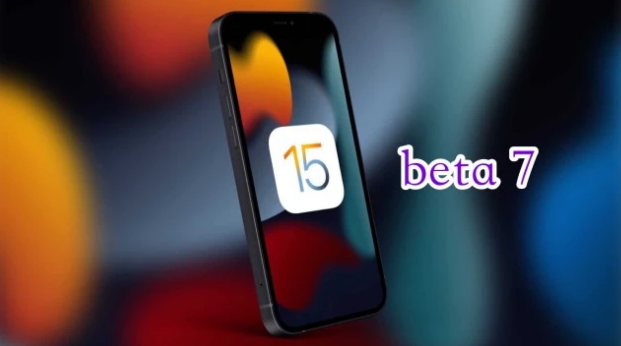 黔南苹果手机维修分享iOS15 Beta7修复了哪些内容 
