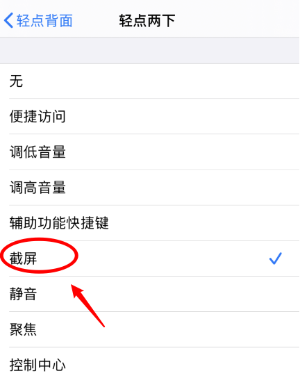 黔南苹果手机维修分享iPhone12如何启用双击截屏 